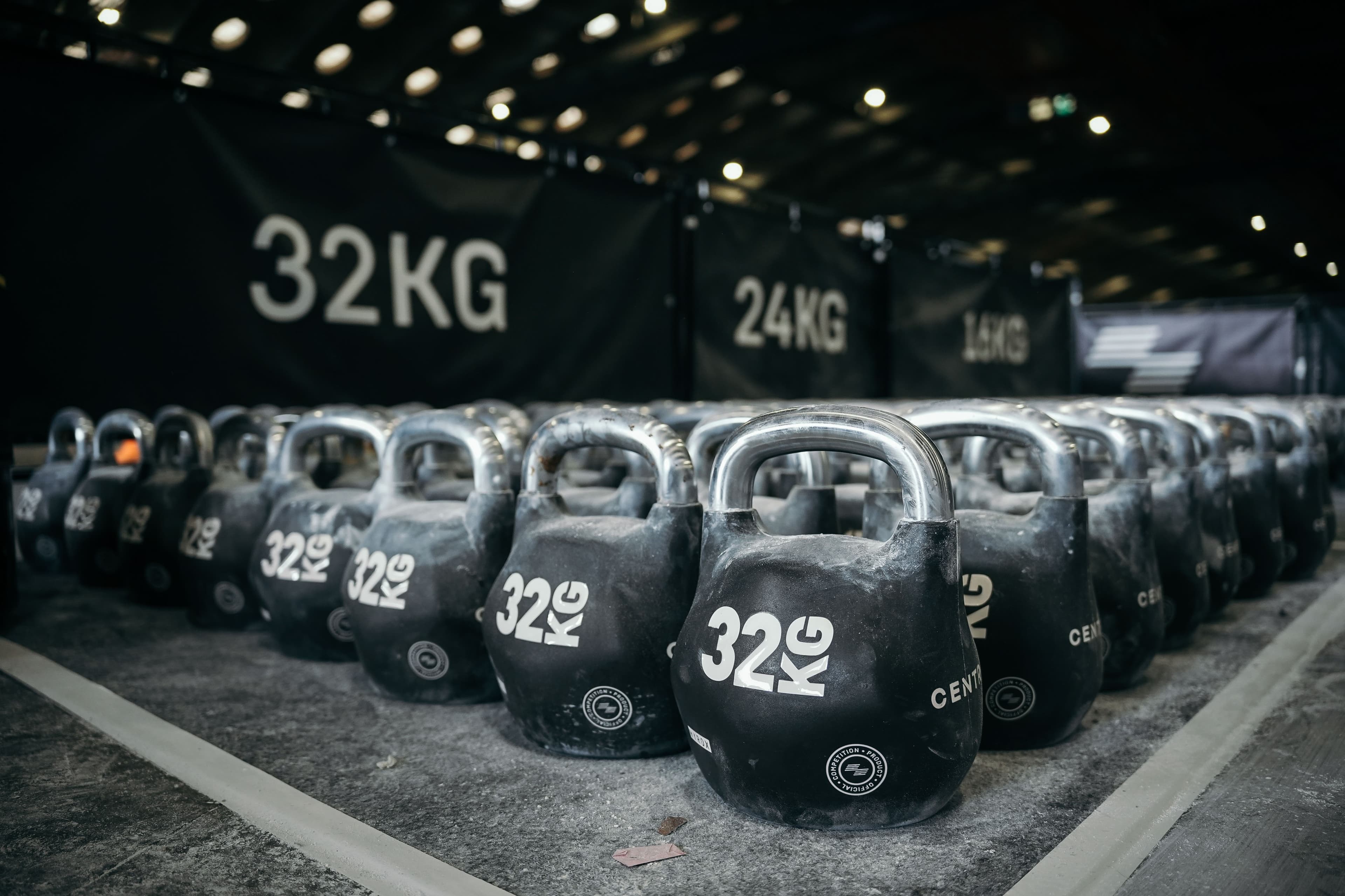 HYROX race atmosphere